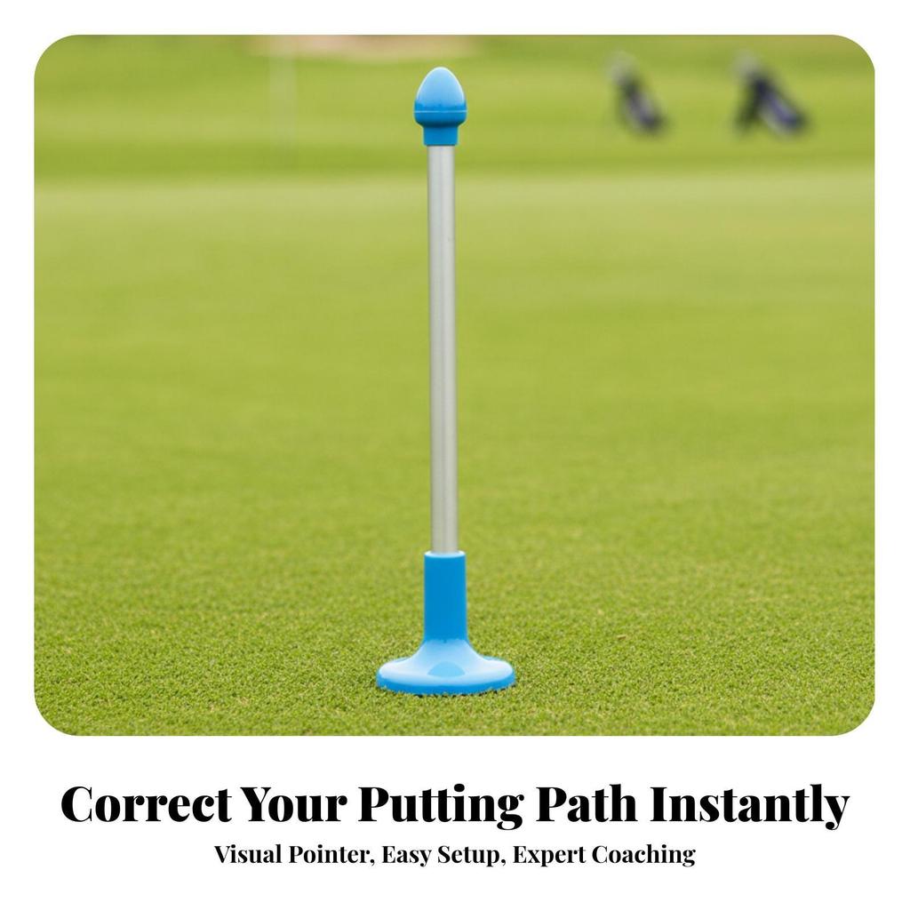 Golf Swing Direction Indicator Freestanding for Home Practice