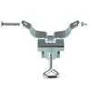1Pc Courtyard Umbrella Stand Clamp Heavy Duty Metal Umbrella Holder Ajustable Outdoor Umbrella Base And Mount Chair Clamp