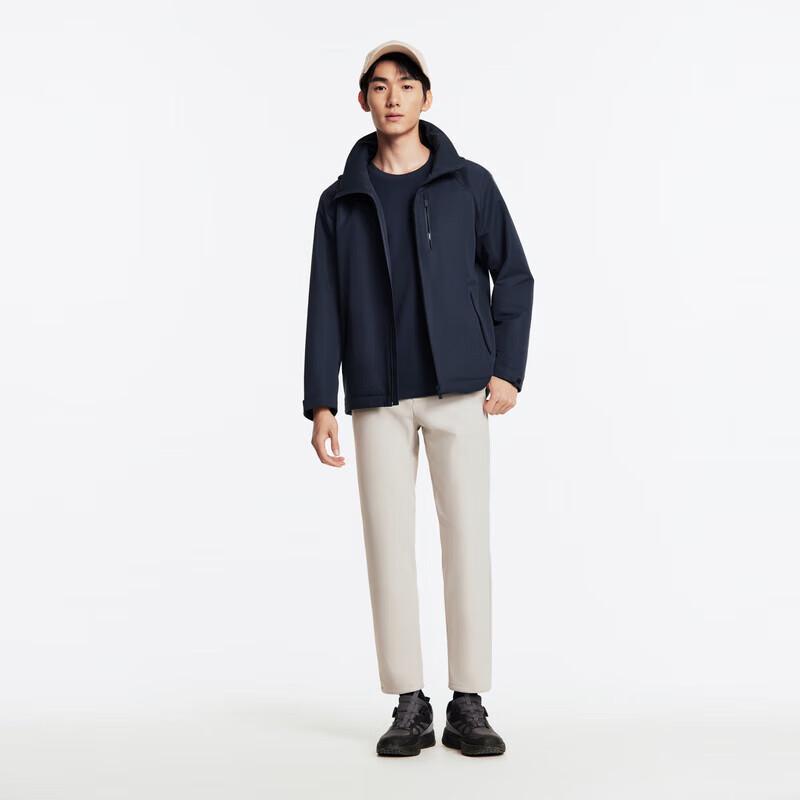 JOEONE Men's Lined Hooded Jacket