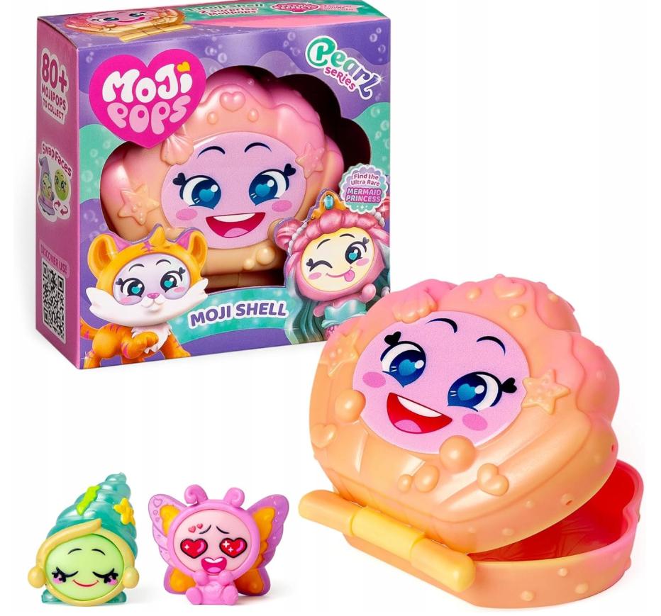 Magic Box: Mojipops Pearl Series - 1X Figure + 2X Mix Add-on