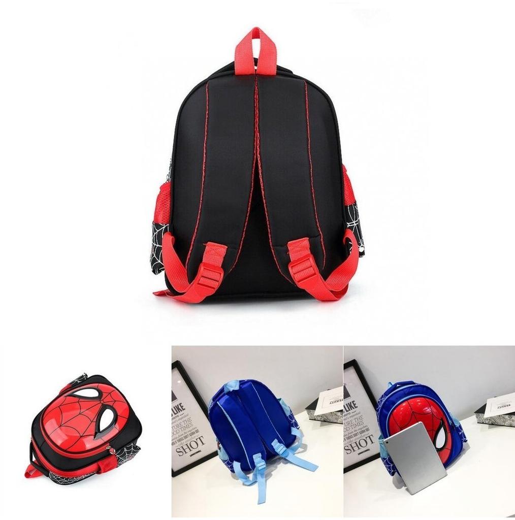 Wunderbarer 3D Spiderman Schulrucksack mit strapazierfähigem Material für Kinderabenteuer