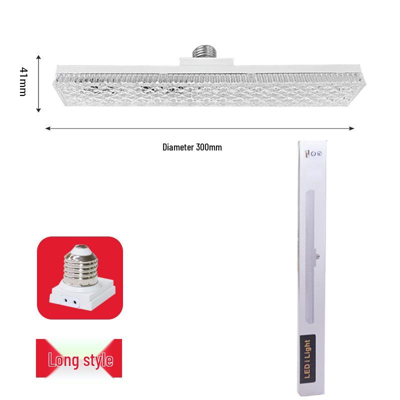 

Светодиодная лампа с раздельным кристаллом, Энергосберегающая E27, Яркий свет для защиты глаз для гостиной, спальни и столовой With Color Box