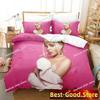 3D Sexy Doja Cat Bedding Set Printed single Comforter Quilt Bed Cover Soft Duvet Cover Pillow Case 3 Pieces Sets Kids Adult Size