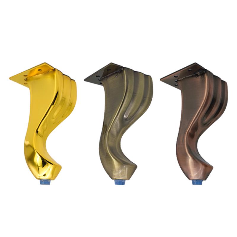 Gambe Metalliche per Mobili Antiche Europee: Supporto Elegante per Divano, Tavolino e Mobile