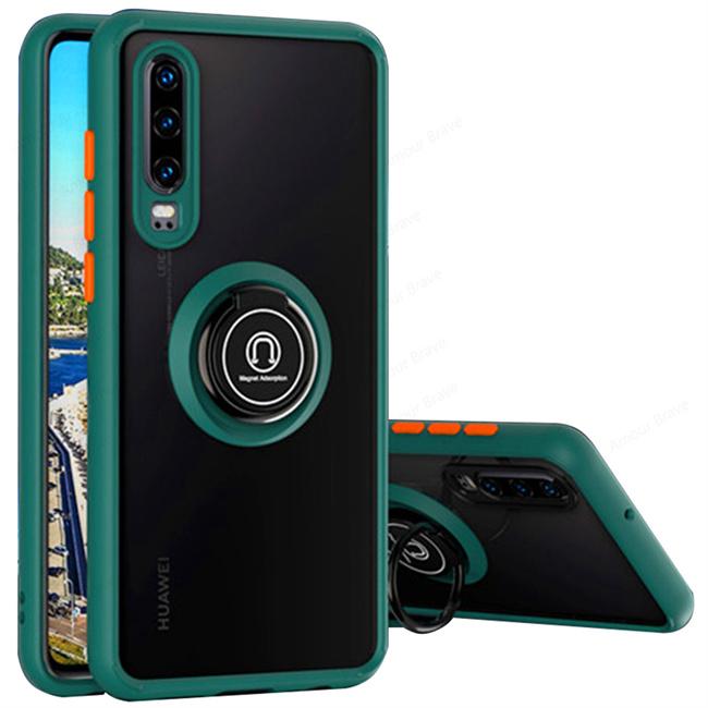 Magnetic Holder Phone Case For Huawei P30 Lite P20 P40 P50 Pro Nova 5T 8i 9 10 Shockproof Cover For Huawei P30 Pro Case Bracket