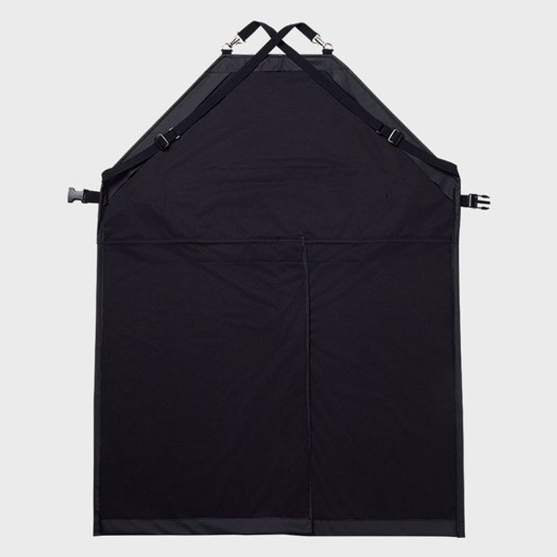 SOODAL COMPANY Black Smoked Leather Apron