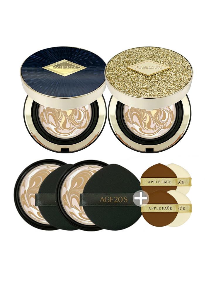 

Age 20 s Ampoule Essence Pact Luxe Gold Bone 2+Re 2+Puff 4 No. 23