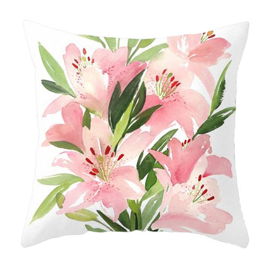 

Наволочка Необычная термоусадочная портативная наволочка Яркий цвет Цветочный чехол для подушки Наволочка Товары для дома H