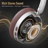 Retro Wireless Headphones Bluetooth 5.4 Over Ear Earphones 80H Playback 40mm Driver Type-C Charging Soft Cushions Built-in Mic