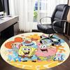 1pc SpongeBob Patrick Office Round Area Rug, Under Office Chairs Bedroom Living Room Home Decor  A1022220