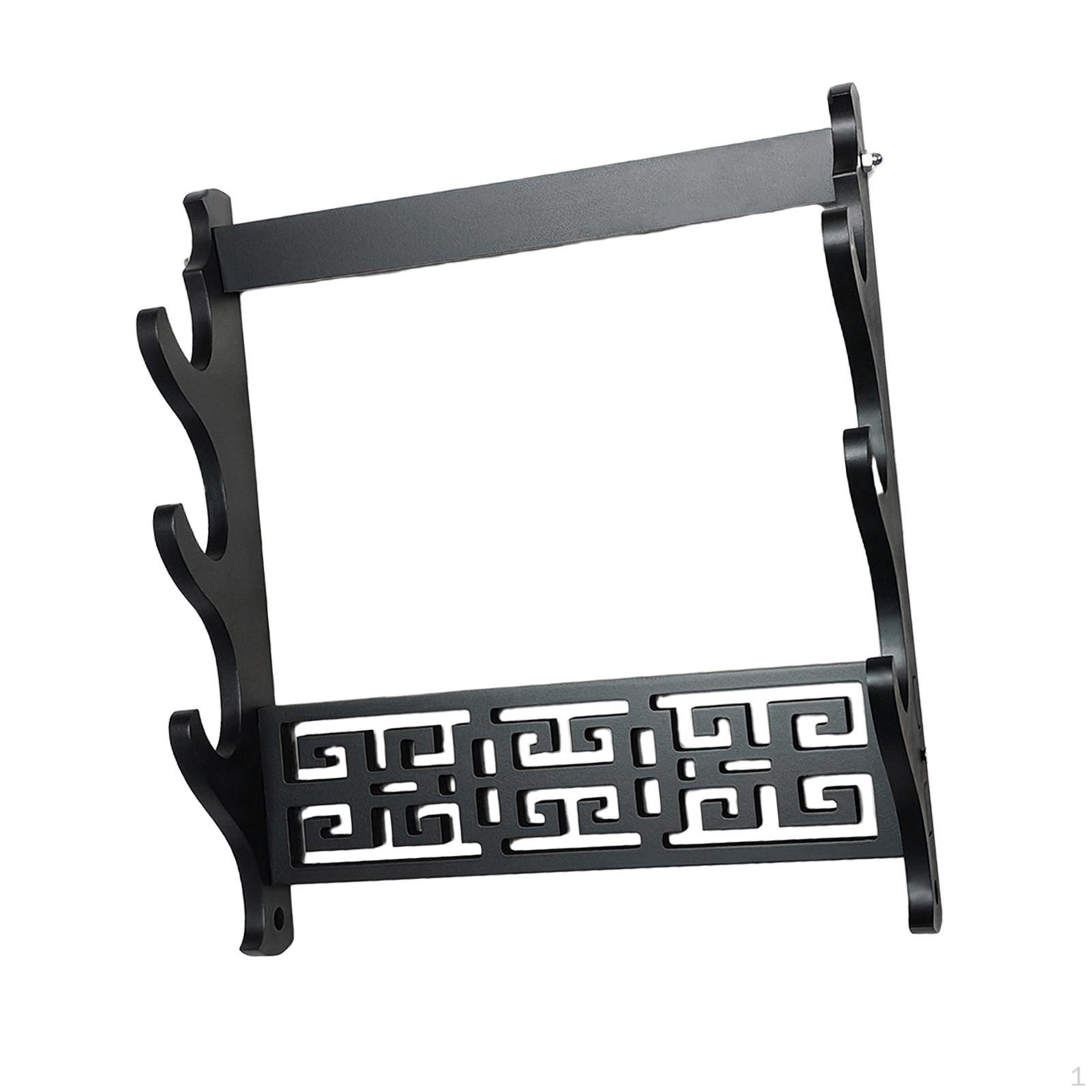 Настенная стойка для демонстрации меча для домашнего декора 3 Tiers 1756₽