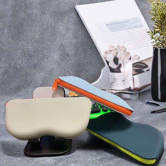 Silicone Glasses Bag Portable Protective Glasses Case Scratch-Resistant Eyeglasses Pouch Hanging Protective Cover with Lanyard