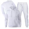 Men's Autumn/Winter Fleece Hoodie & Sweatpants 3-Piece Set - Casual Sportswear Suit