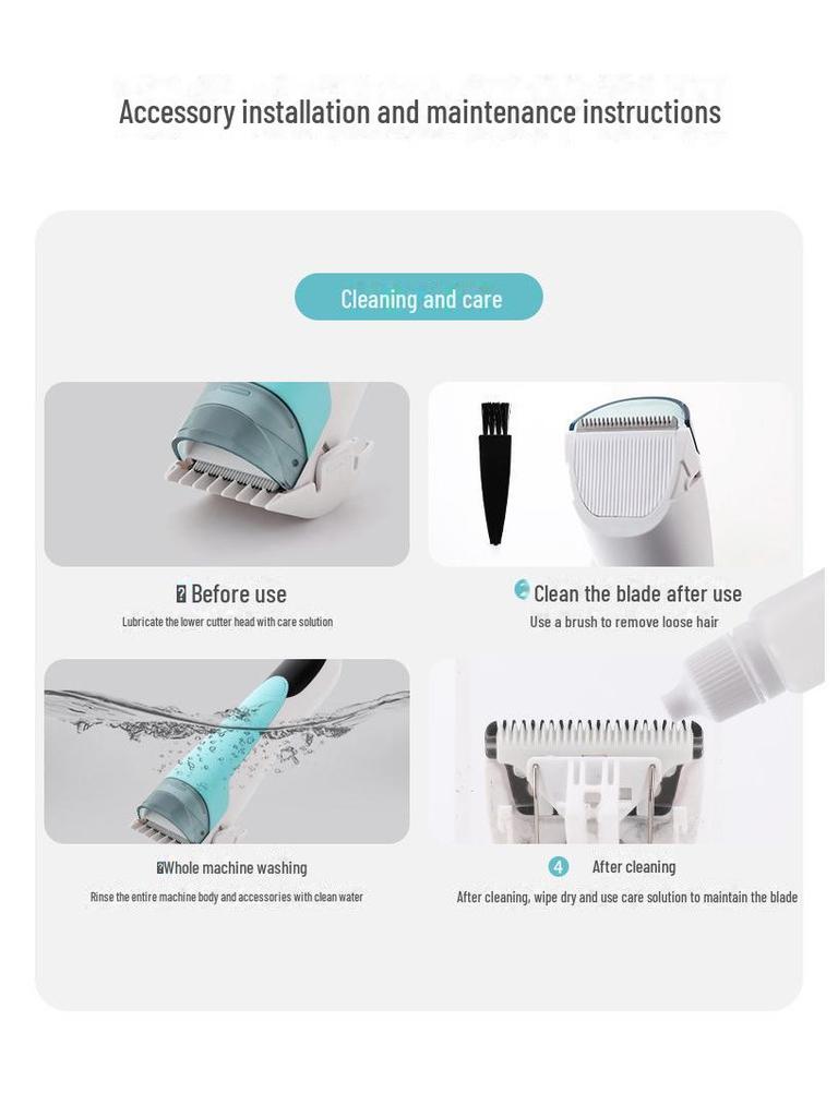 WAIKIL Portable Ceramic Blade USB Baby Hair Dryer