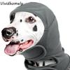 Soothing Head Cover Warm Dog Calming Hood Washable Adjustable Dog Ear Cover Breathable Comfortable Dog Windproof Hat Travel