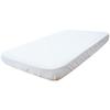 Maniflex Mani Baby Bright Cotton Fitted Sheet, Milky White, Made In Japan, W70 X D120 X H10cm