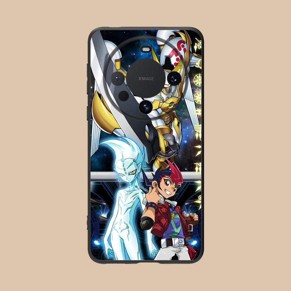 Yugioh Yuma Tsukumo Mobile Phone Case for Huawei Mate 60 50 40 30 20 10 Pro Plus Lite E 5G Colorful Printing Cover Luxury Pretty