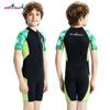 2.5mm Kids Neoprene Wetsuit Short Sleeve Full Body Dive Suit Snorkeling Surfing Cold Water Swimming