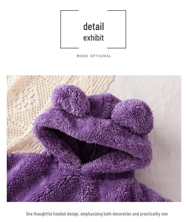 Little Bear Autumn/Winter Pajama Set for Toddlers & Kids - Cute, Warm, High-Grade Outerwear