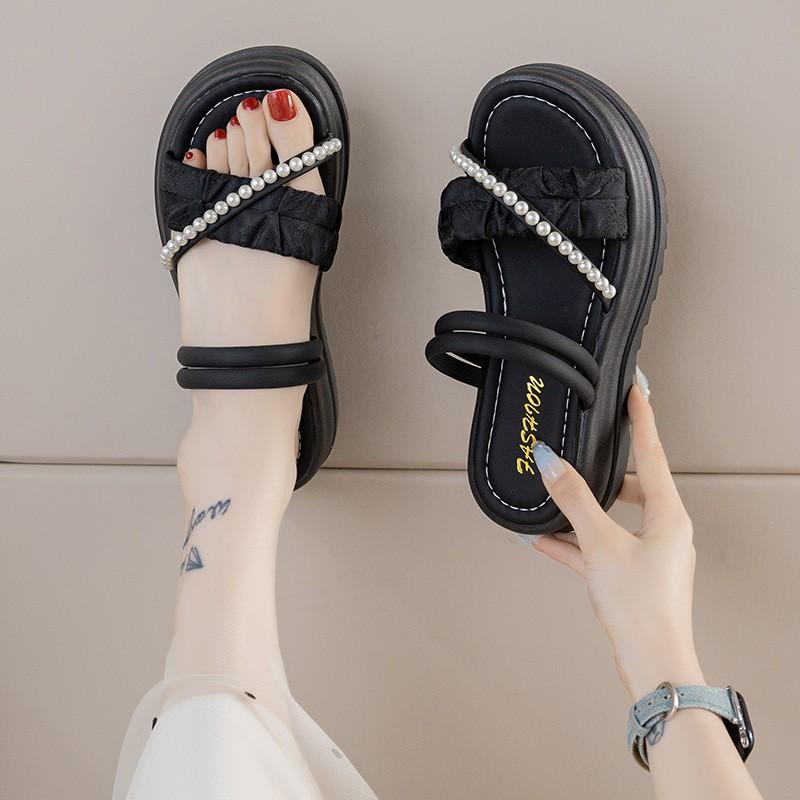 Fashion Female Sandals 2025 Summer Soft Sole Comfort Shoes for Women High-quality Non Slip Beach Sandals  Ladies Fashion Platform Sandal
