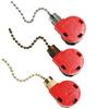 1Pcs Red 4-Wire Ceiling Fan Switch 3-Speed Pull Chain Speed Control For ZE-268S6 Fans