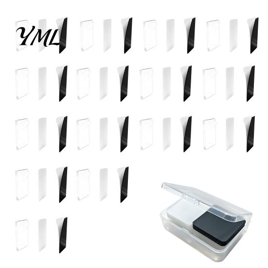 Acrylic Refrigerator Magnet Kits 5/6/8/10/15/20/24 Sets DIY Fridge Kit, Square Decoration with Adhesive Backing, Clear Picture Photo Holder Making Kit