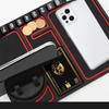 Car cell phone holder multifunctional car anti-slip mat interior supplies pad temporary parking number plate
