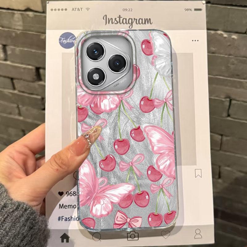 Summer Red Fruit Girls Women Case For Honor 400 Pro X9c Magic7 Magic6 200 Lite Smart X9a X8a X8b X8c X7c X6c X8 90 Fundas Cover