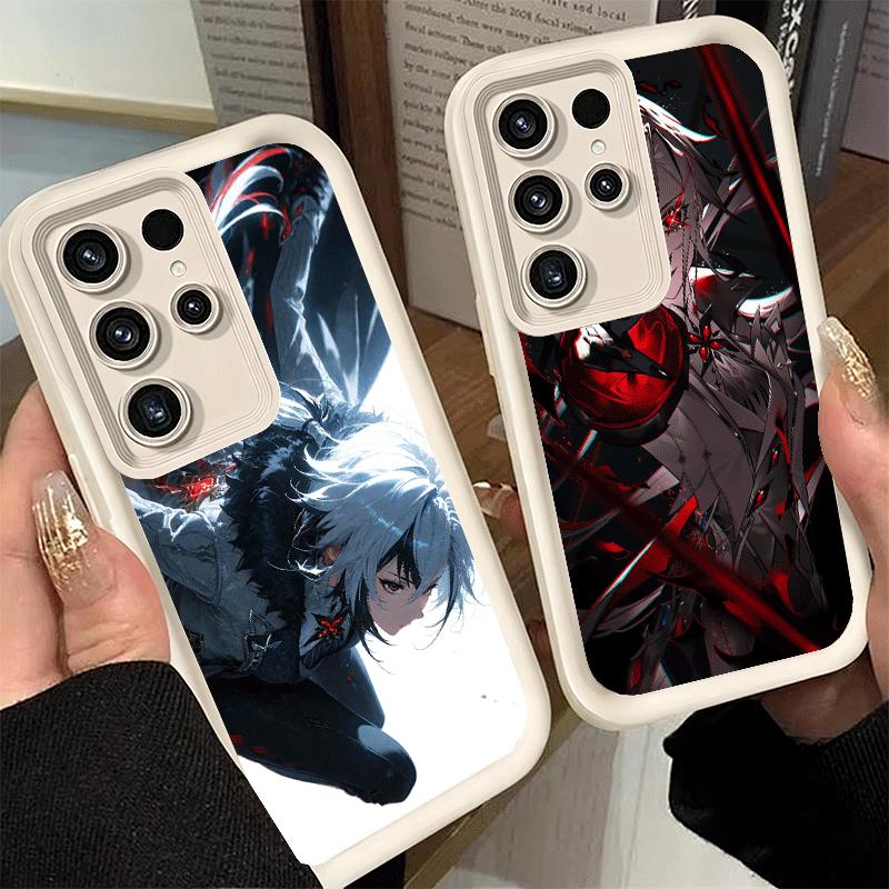 Phone Case for Samsung Galaxy S26 S25 Ultra S24 FE Genshin Impact Arlecchino Shell S23 Plus S22 + S21 S20 5G Soft Silicone Funda