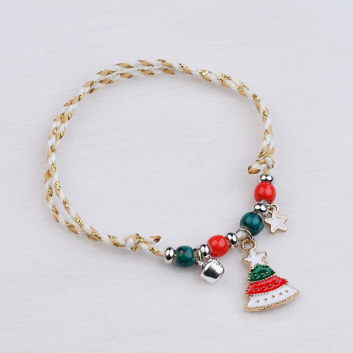 

Popular Women s Christmas Bracelet - Santa Claus Best Friend Hand Jewelry, European & American Style