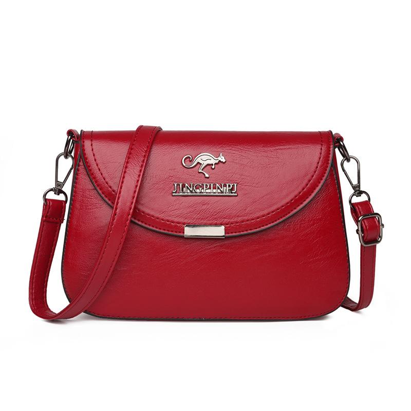 1Pc Embroidery Pattern Shoulder Bag Women Casual Travel Crossbody Handbags Evening Party Bag PU