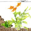 Plastic Aquarium Simulation Kelp Grass Artificial Water Plants Fish Tanks Landscape Decoration with White Base7945 Kelp