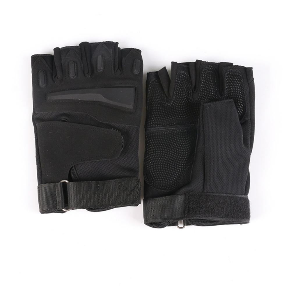 Outdoor Tactical Gloves Men and Women Field Military Fans Mountaineering Sports Motorcycle Riding Shade Fitness Half Finger Gloves