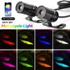 3x Motorcycle LED Wing Lights Welcome Light Angel Wings Style Projection Lights for Motorcycle Modified Decorative Ambient Lamp