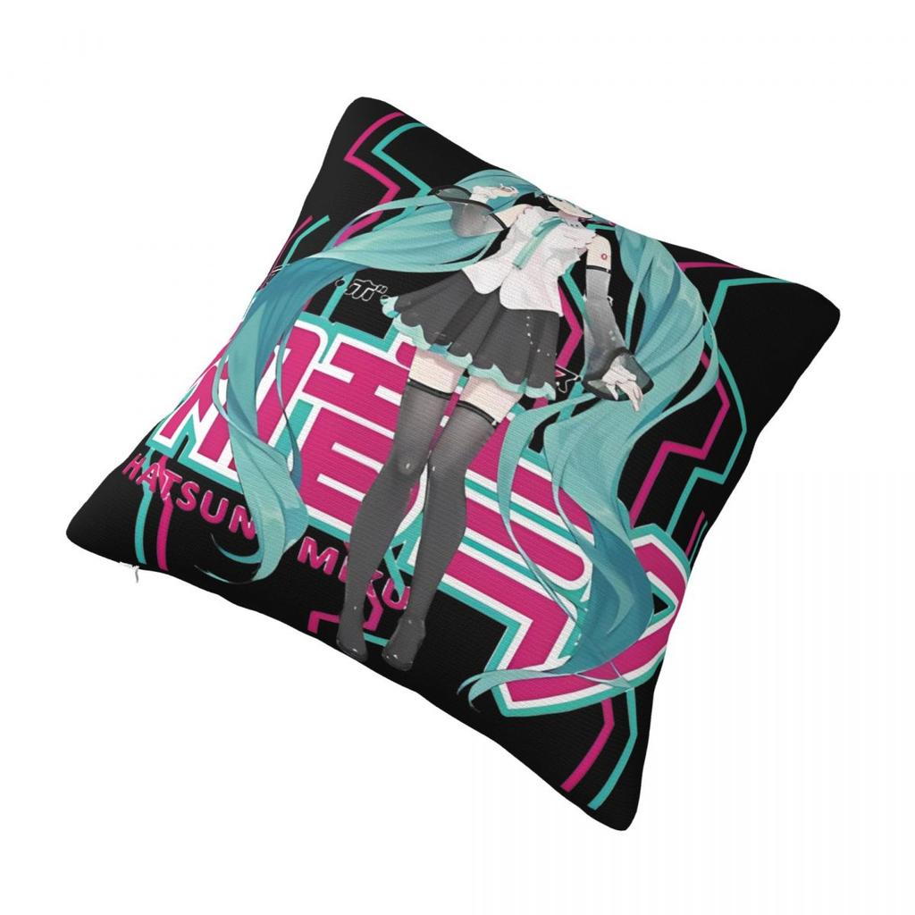 Neuer Stil Auto Hatsune Miku Dekoration Kissenbezug Füllkissenbezüge Quadratisch Mehrere Größen