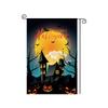 Cross-Border Happy Halloween Ghost Garden Flag with Pumpkin and Cartoon Design