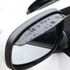 2Pcs Car Rearview Mirror Rain Eyebrow Protector Rain Cover Auto Rearview Mirror Sun Visor Shade Rain Cover Eyebrow Universal
