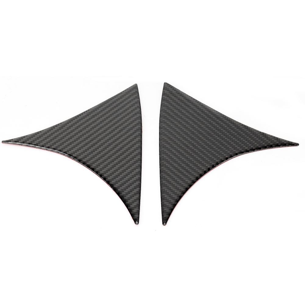 

2 шт. Карбоновый спойлер заднего окна, боковая крышка крыла, рамка отделки для Mazda3 Axela 20142018
