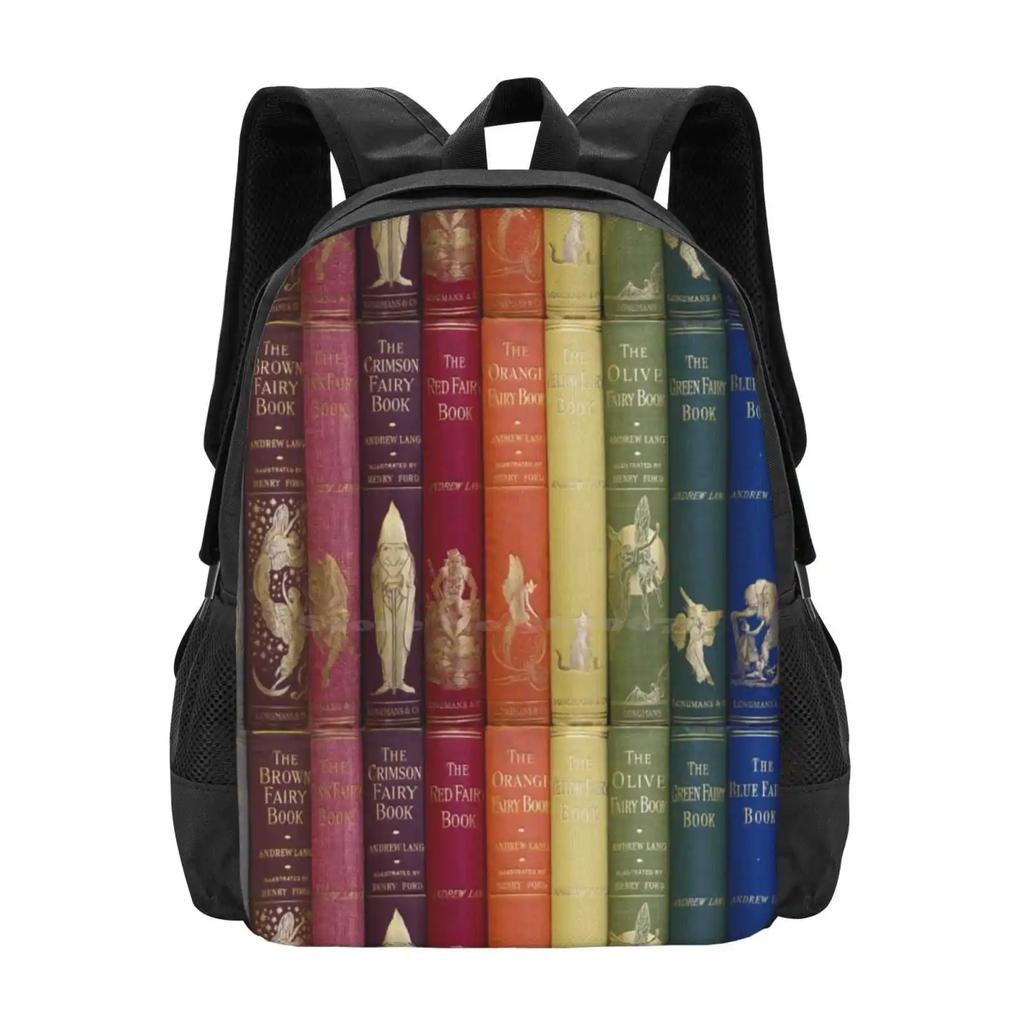 Fairy Tale Books Bag Backpack For Men Women Girls Teenage Childrens Literature Childrens Books Kids Books Books Bookworm