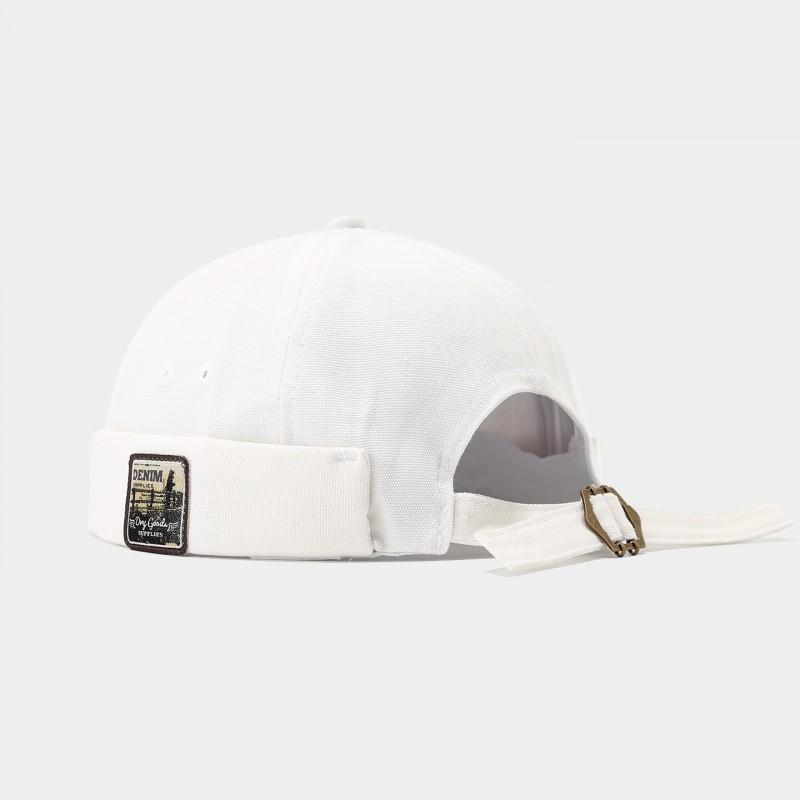 Unisex Vintage Flat Cap Cotton Adjustable Hat Streetwear Hip Hop Casual Wear