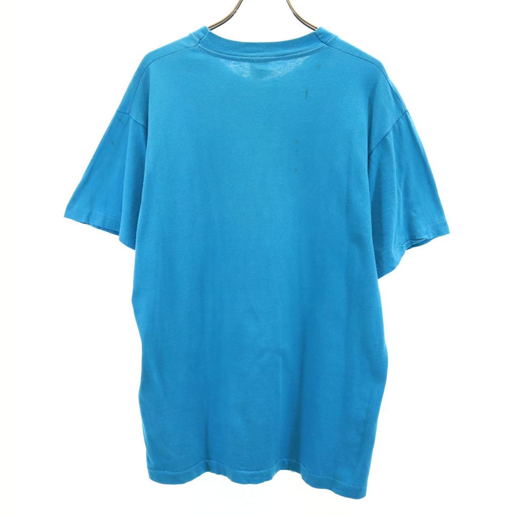 FRUIT OF THE LOOM 90s Made In USA Old Short Sleeve T-shirt Single Stitch Men's Used