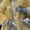 Autumn Winter Thick Warm Women Faux Fur Coat Turn-down Collar Long Sleeve Coats Casual High Quality Fluffy Jacket Outwear