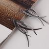 E783 Earrings, Creative Alloy Leaf Earrings, Earrings