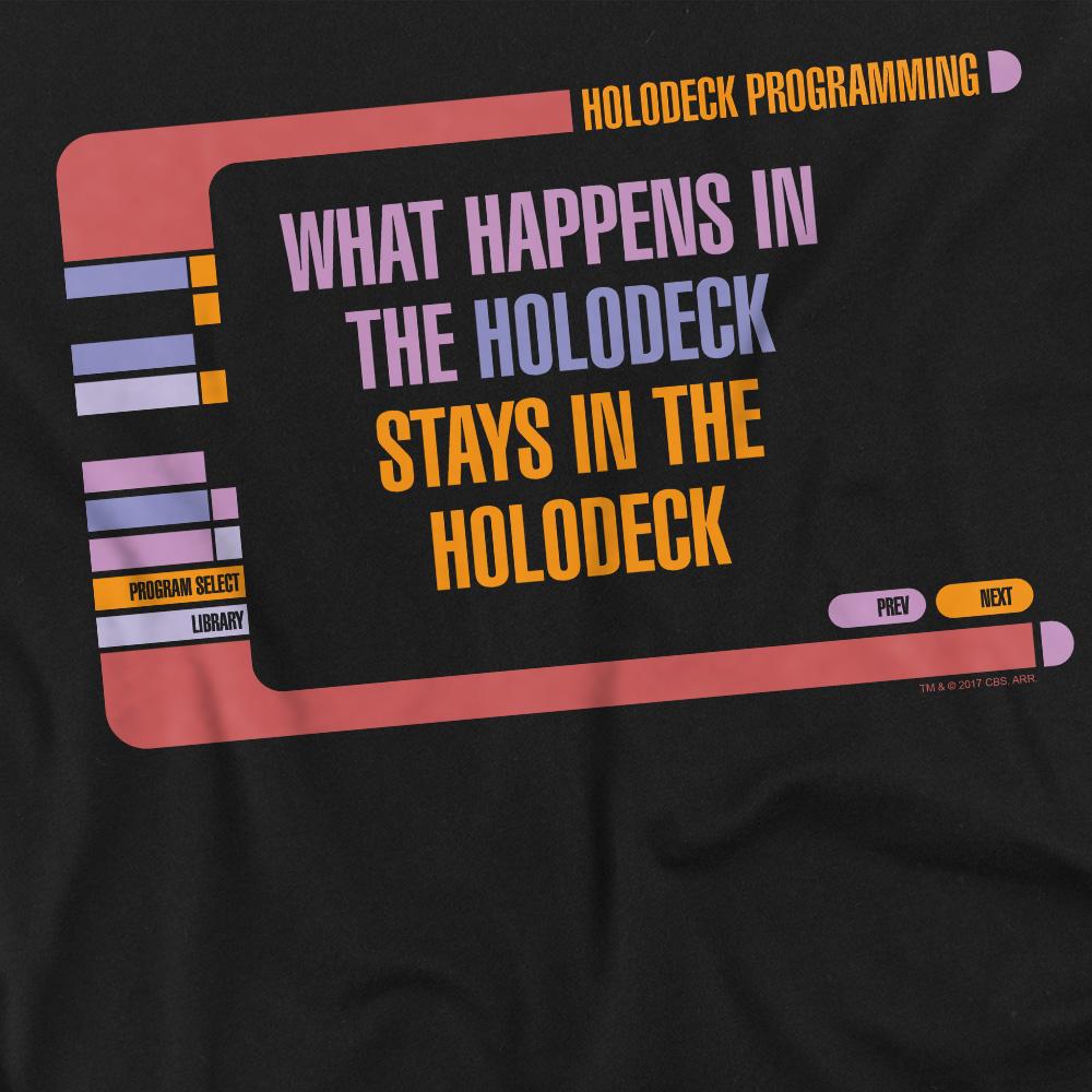 Star Trek Unisex Adult Holodeck Secrets T-Shirt