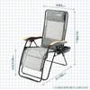 Coleman Chair Infinity Air (Heather Gray) Folding Camp Outdoor Weight Capacity 100kg Easy Setup Reclining Compact Storage Portable Carrying Balcony