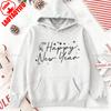 Happy New Year Celebration Sweatshirt Hello 2026 Hoodie Cheers To New Year 2026 Autumn and Winter Keep Warm Tracksuit
