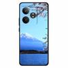 For Realme GT 6T Case Soft Feeling Silicone Luxury Phone Covers For Realme GT 6 GT6 Cases TPU Painted Marble Beautiful GT6t Wolf