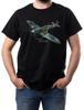 RAF Supermarine Spitfire Fighter TShirt 100 Cotton ONeck Summer Short Sleeve Casual Mens Tshirt Size S3XL