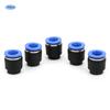 50PCs Air Pipe Plug Pneumatic Cap Plastic Brass Quick Insert PPF Oval Release Ring Hotel Use