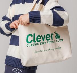Clever Field Tennis Eco Bag_Ivory